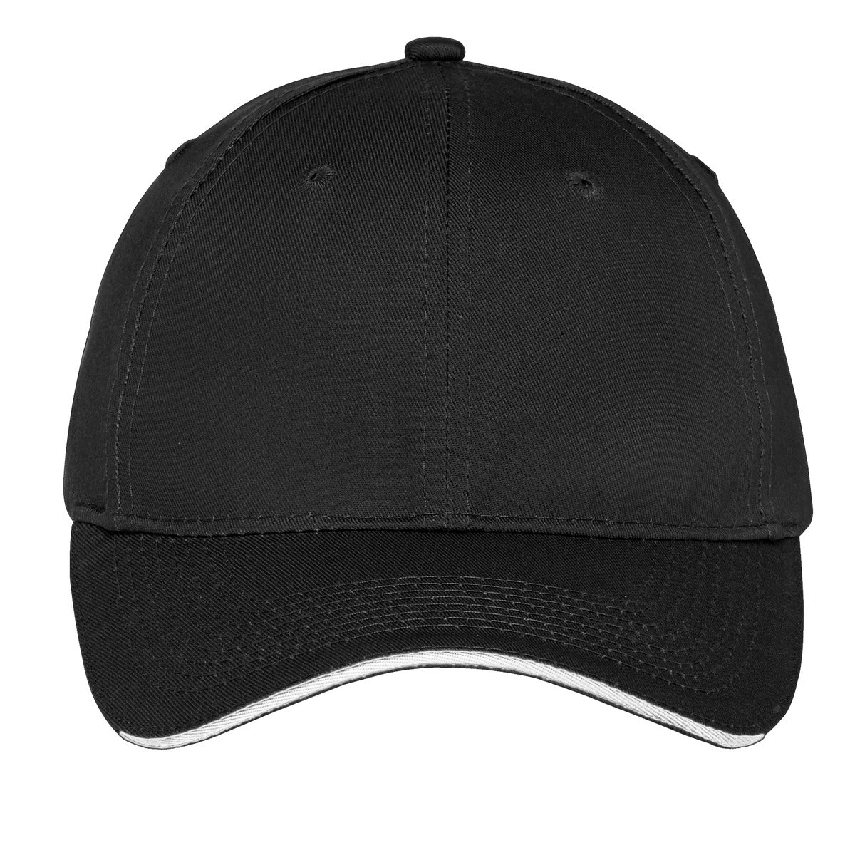 Port & Company - Adult Unstructured Sandwich Bill Cap Unisex Accessories Hats & Caps