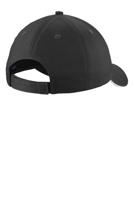 Port & Company - Adult Unstructured Sandwich Bill Cap Unisex Accessories Hats & Caps