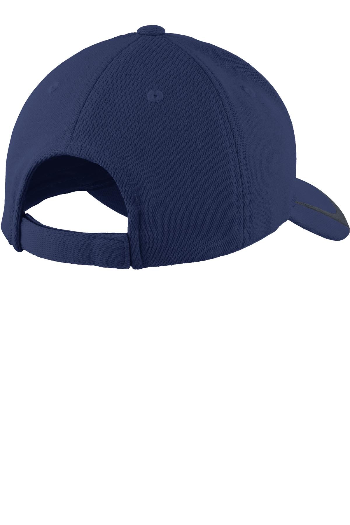 Sport-Tek Pique Colorblock Cap Unisex Accessories Hats & Caps