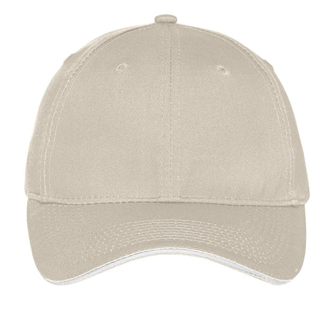 Port & Company - Adult Unstructured Sandwich Bill Cap Unisex Accessories Hats & Caps