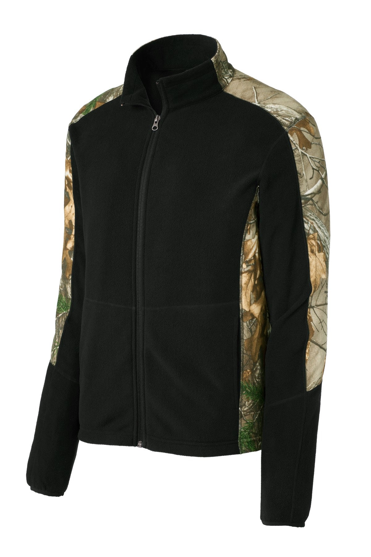 Port Authority Men's Camouflage Microfleece Full-Zip Jacket. F230C Mens Apparel Jackets & Vests