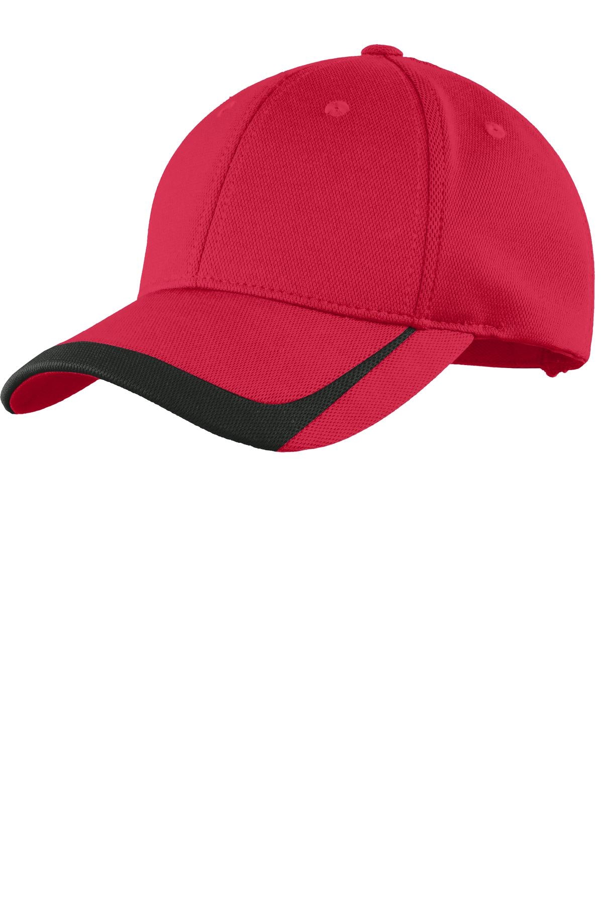 Sport-Tek Pique Colorblock Cap Unisex Accessories Hats & Caps