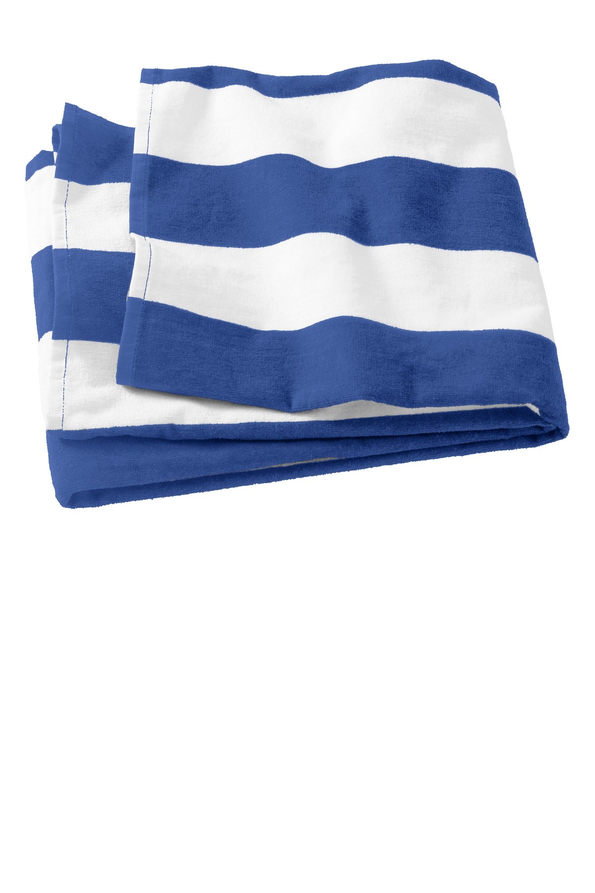 Port Authority Cabana Stripe Beach Towel. PT43 Unisex Accessories Robes & Towels