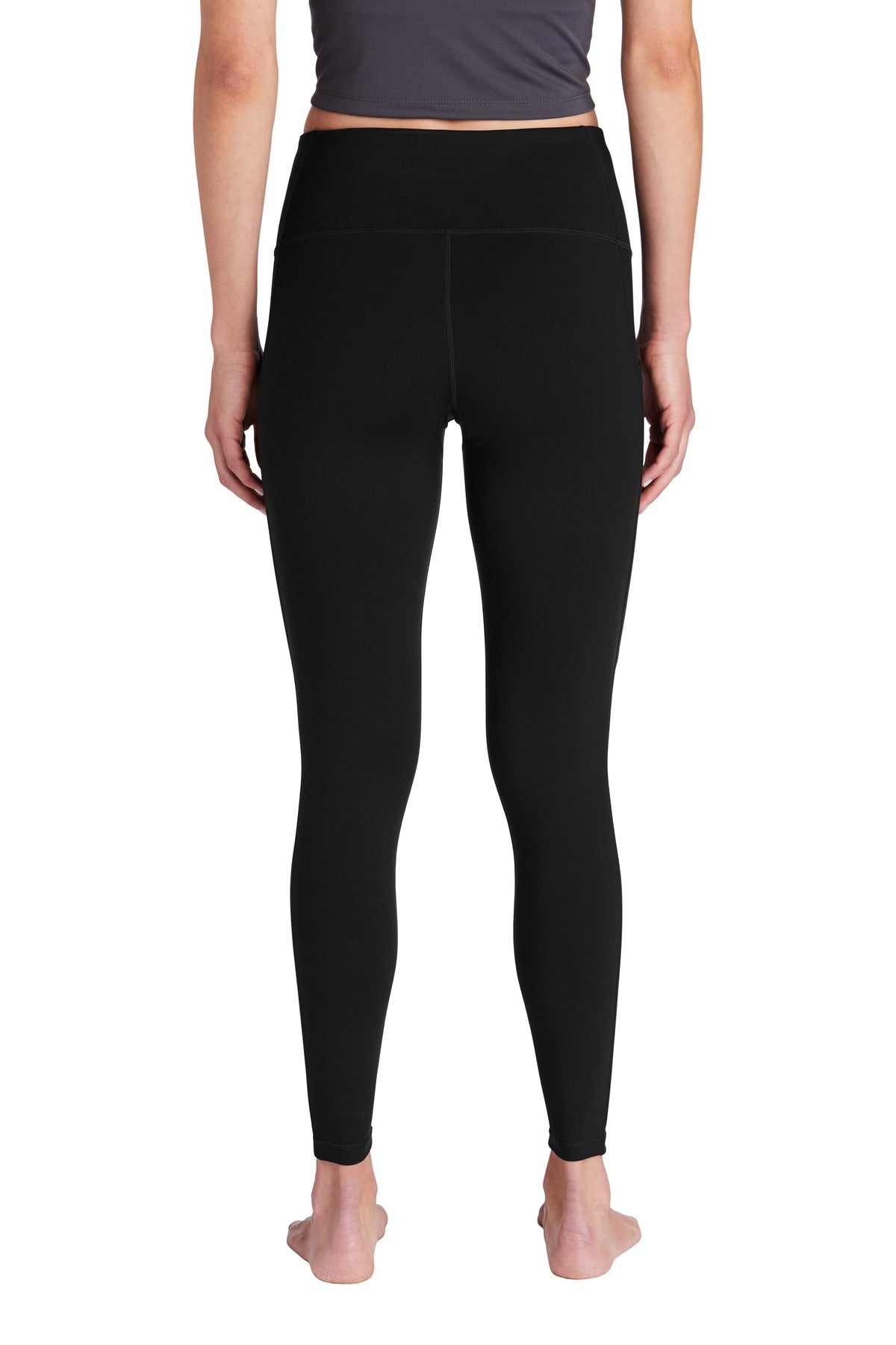Sport-Tek Women's High Rise 7/8 Leggings. LPST891 Womens Apparel Pants & Sweatpants