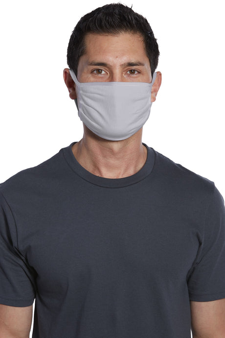 Port Authority Cotton Knit Face Mask PAMASK05 - 5 Pack Unisex Accessories Face Coverings