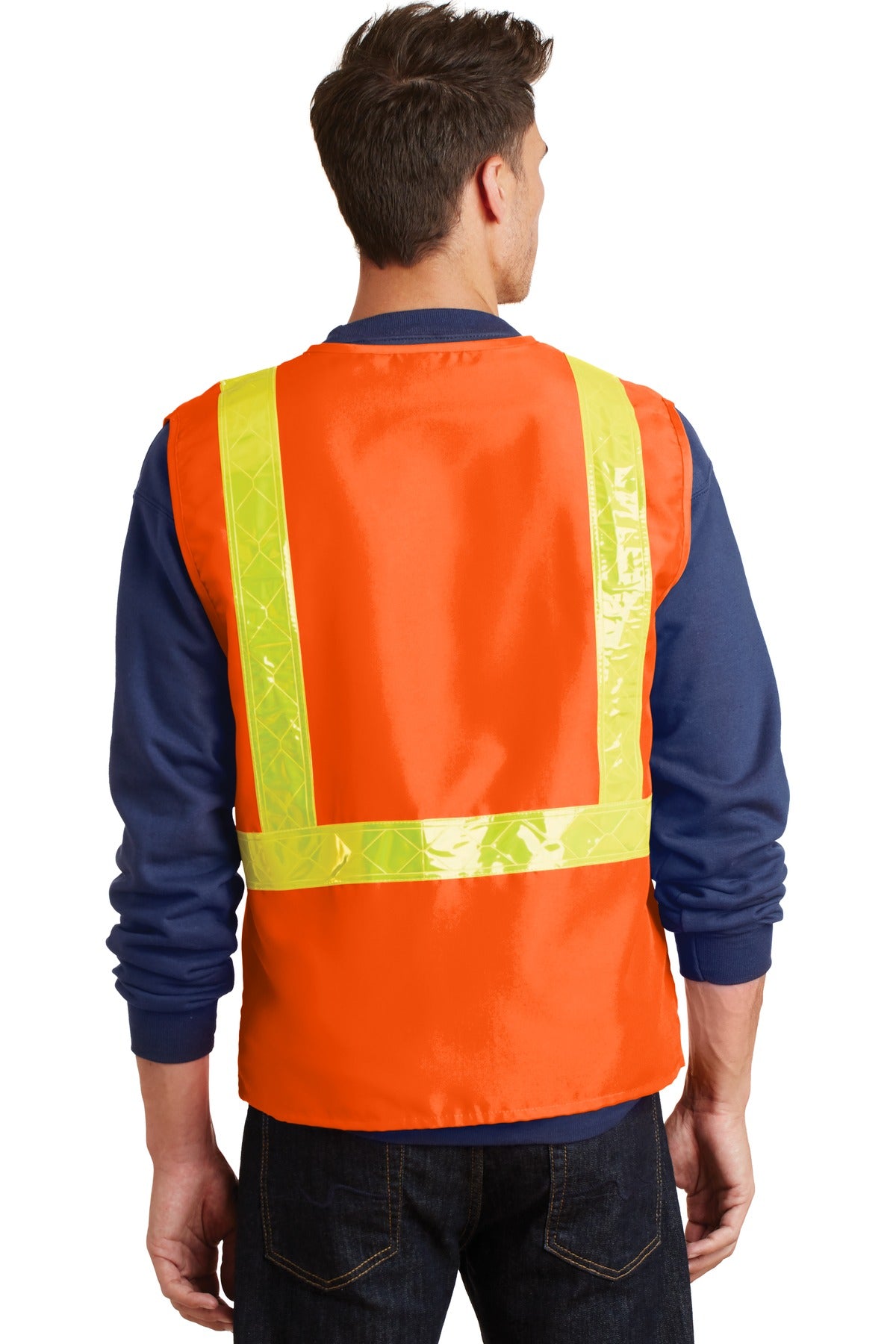 Port Authority Men's Enhanced Visibility Vest. SV01 Mens Apparel Jackets & Vests