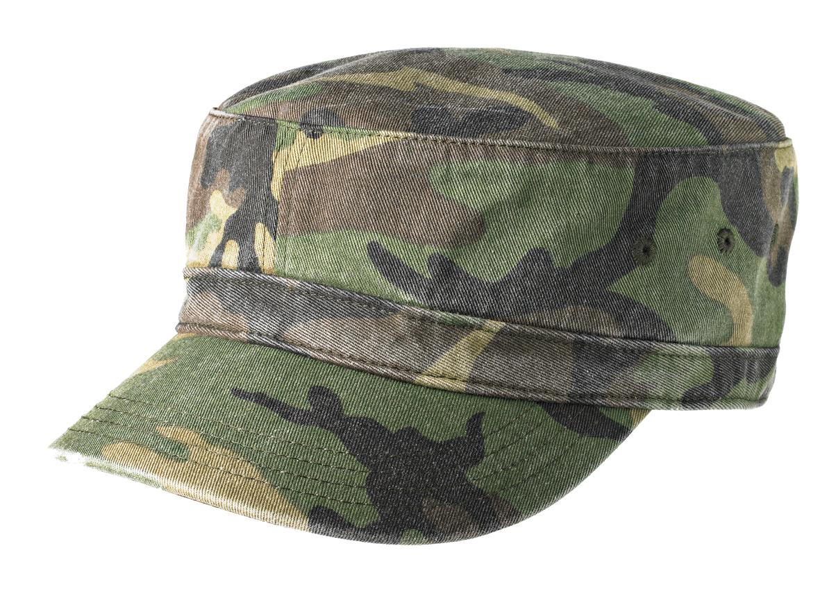 District Distressed Military Hat Unisex Accessories Hats & Caps