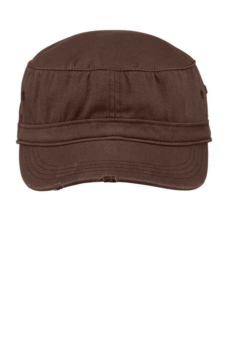 District Distressed Military Hat Unisex Accessories Hats & Caps