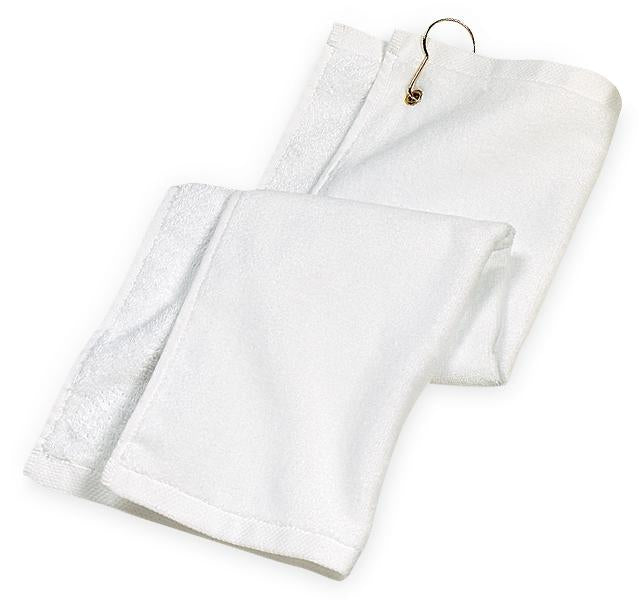 Port Authority Grommeted Golf Towel. TW51 Unisex Accessories Robes & Towels