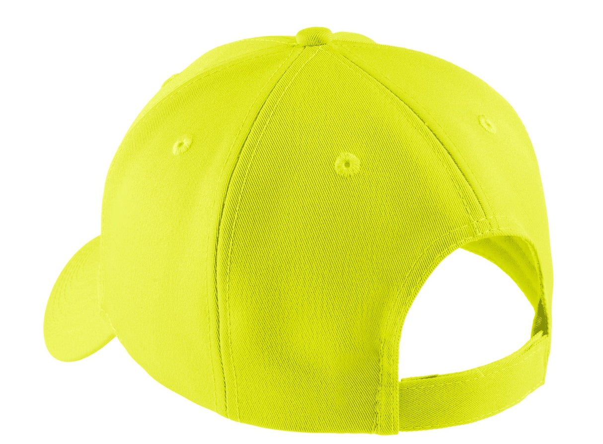 Port Authority Solid Enhanced Visibility Cap Unisex Accessories Hats & Caps
