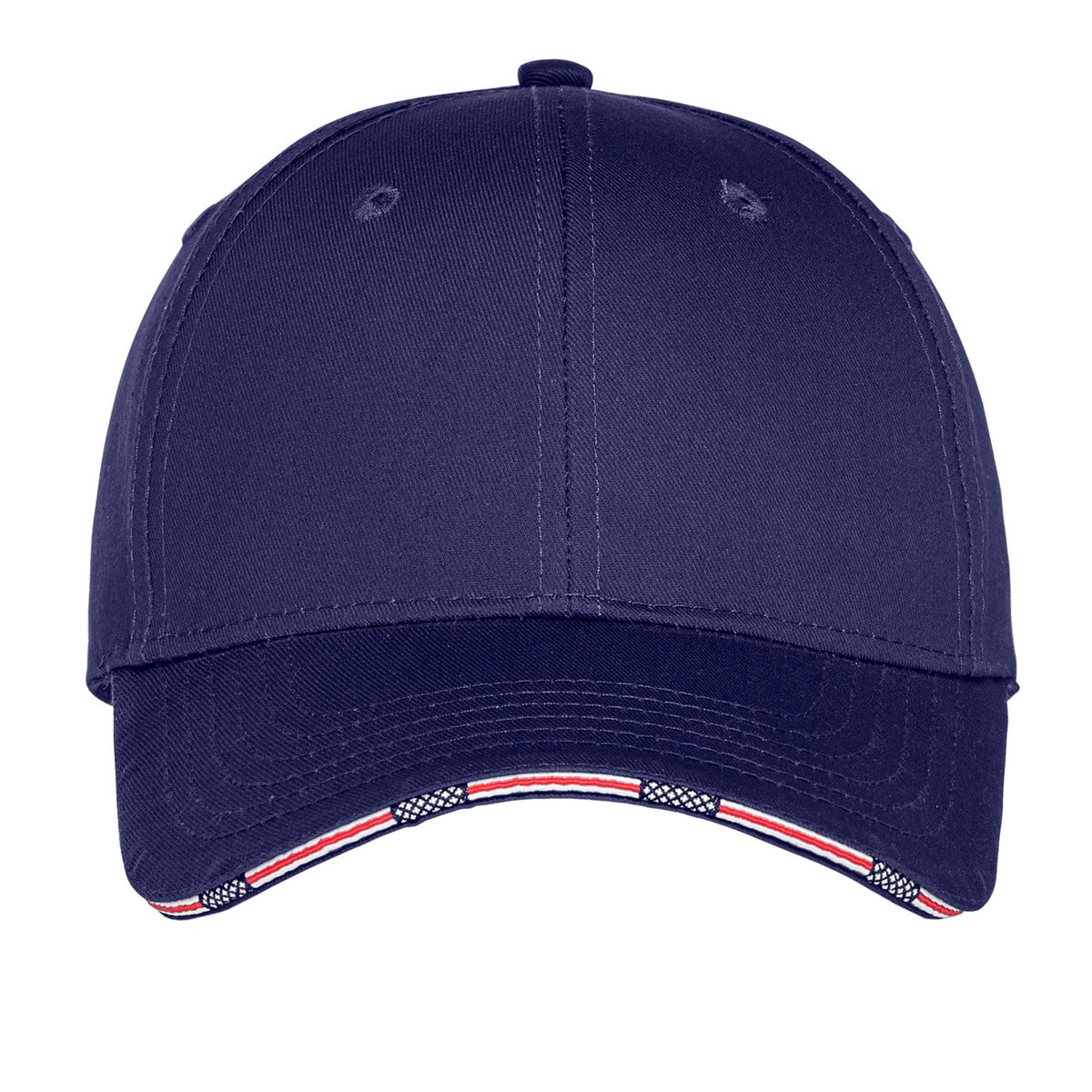 Port Authority Americana Flag Sandwich Cap Unisex Accessories Hats & Caps