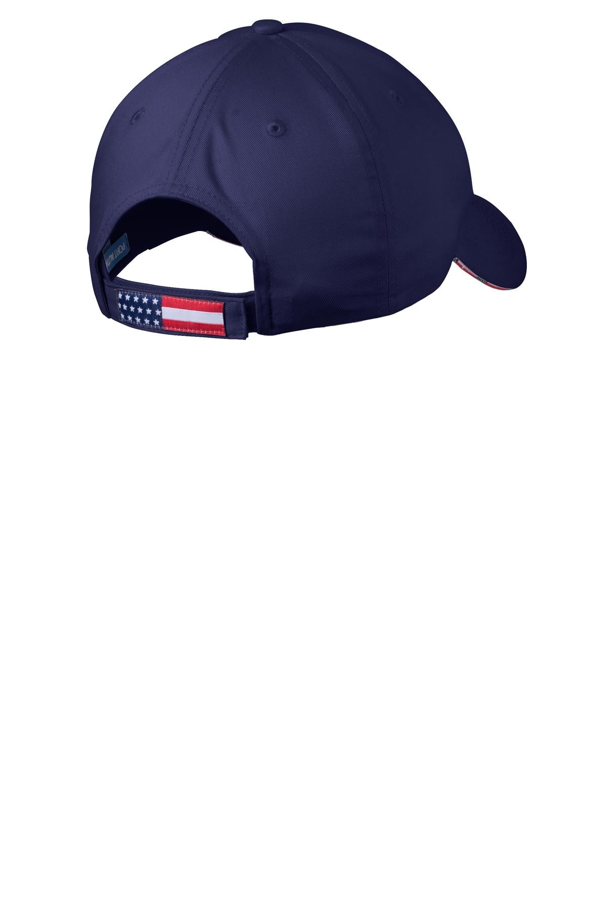 Port Authority Americana Flag Sandwich Cap Unisex Accessories Hats & Caps