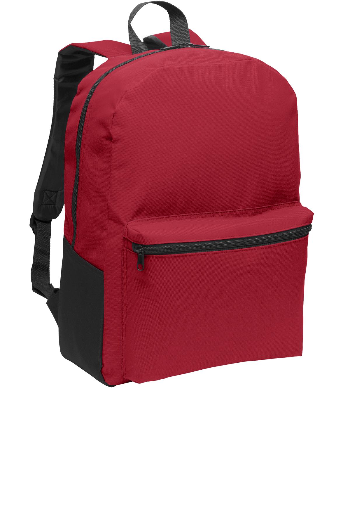 Port Authority Value Backpack. BG203 Unisex Accessories Bags & Backpacks