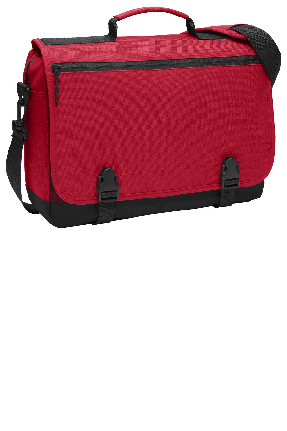 Port Authority Messenger Briefcase. BG304 Unisex Accessories Bags & Backpacks