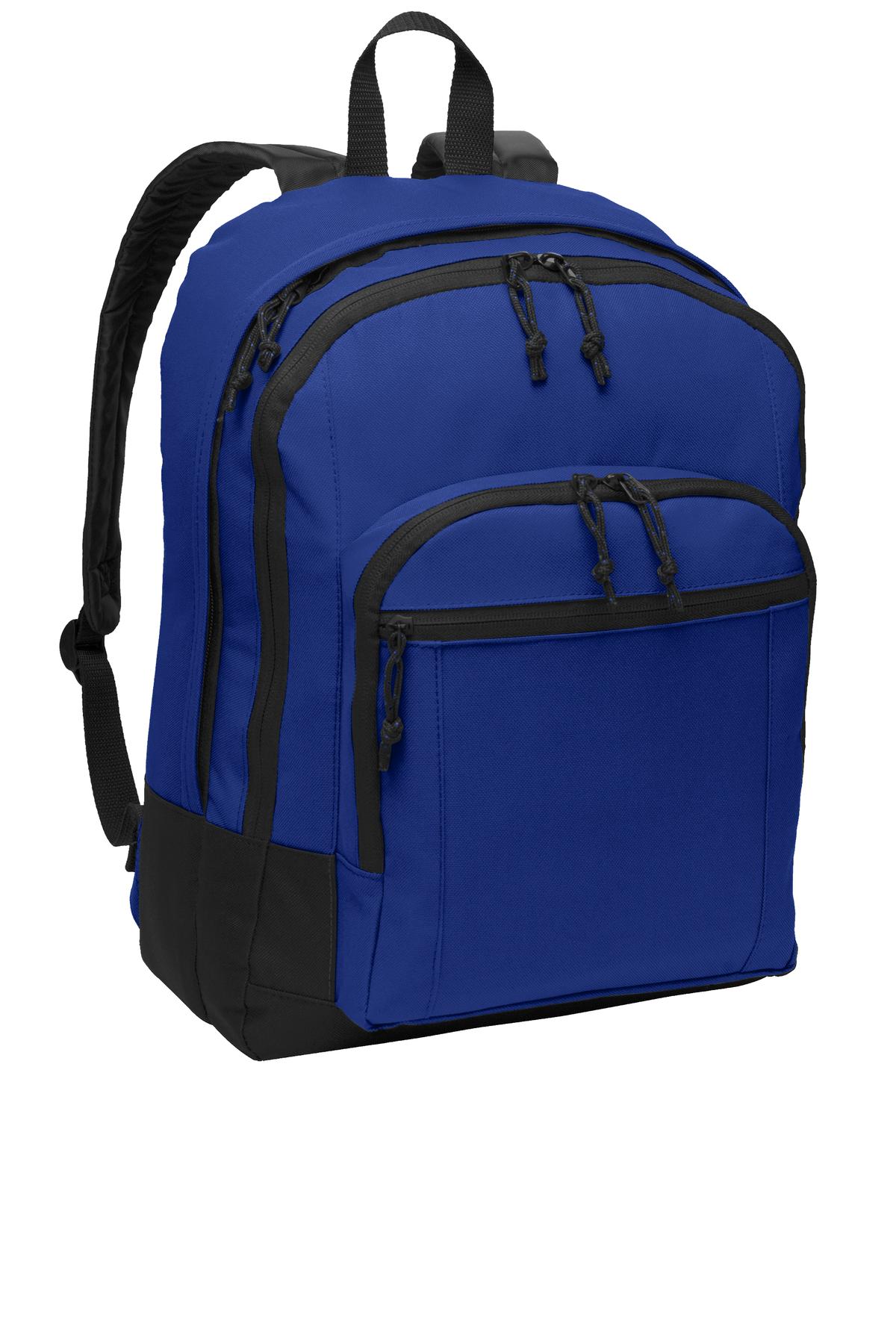 Port Authority Basic Backpack. BG204 Unisex Accessories Bags & Backpacks