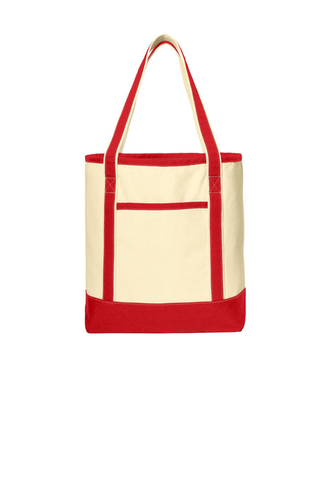 Port Authority Large Cotton Canvas Boat Tote. BG413 Unisex Accessories Bags & Backpacks