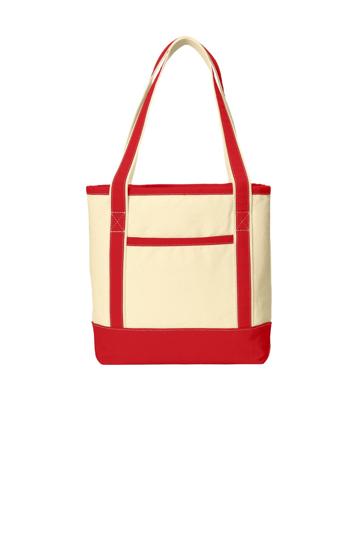 Port Authority Medium Cotton Canvas Boat Tote. BG412 Unisex Accessories Bags & Backpacks