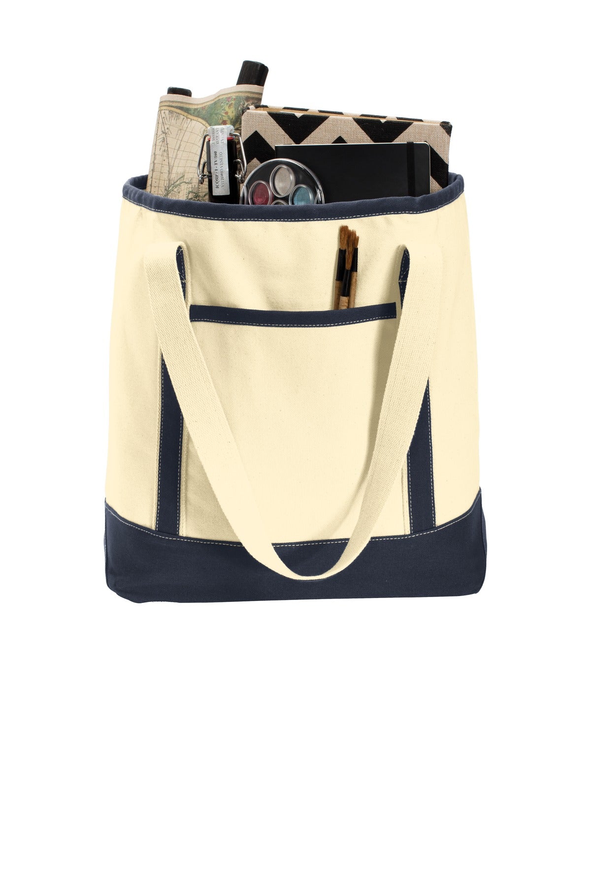 Port Authority Large Cotton Canvas Boat Tote. BG413 Unisex Accessories Bags & Backpacks