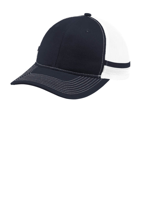 Port Authority Two-Stripe Snapback Trucker Cap Unisex Accessories Hats & Caps