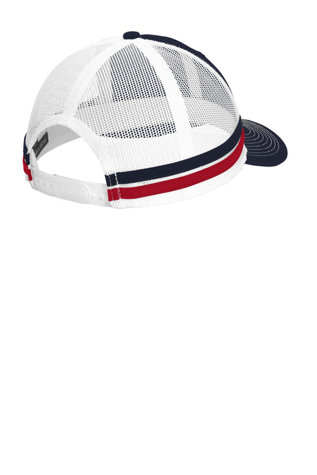 Port Authority Two-Stripe Snapback Trucker Cap Unisex Accessories Hats & Caps