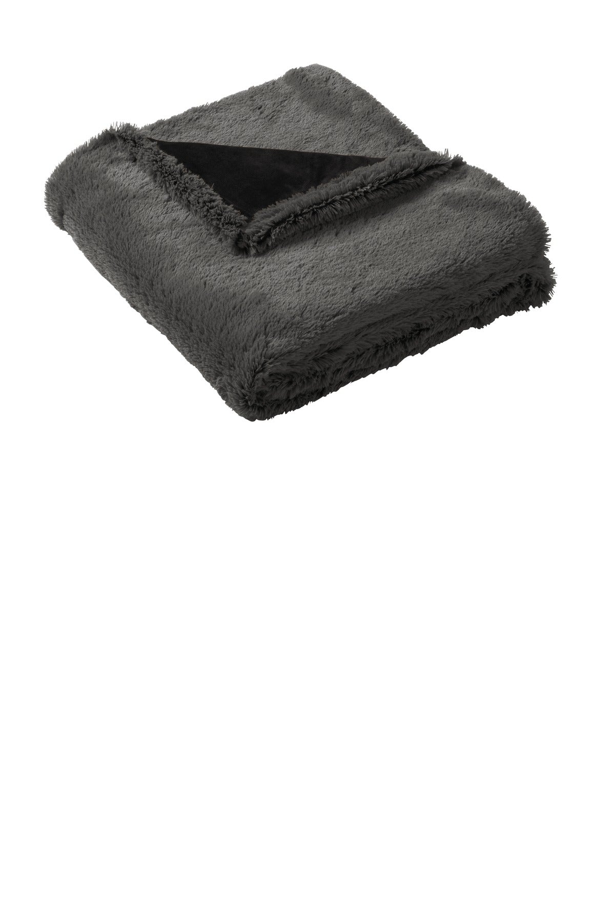 Port Authority Faux Fur Blanket. BP45 Unisex Accessories Blankets
