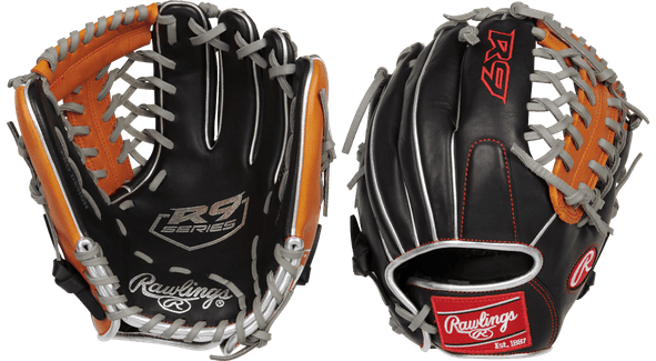 Rawlings R9 Contour Series 11.5" Infield/Pitcher Baseball Glove Baseball Gloves & Mitts All