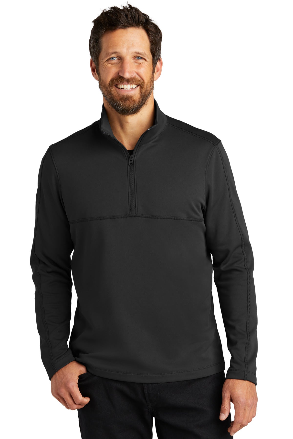 Port Authority Men's Smooth Fleece 1/4-Zip Pullover Mens Apparel Sweatshirts & Fleece