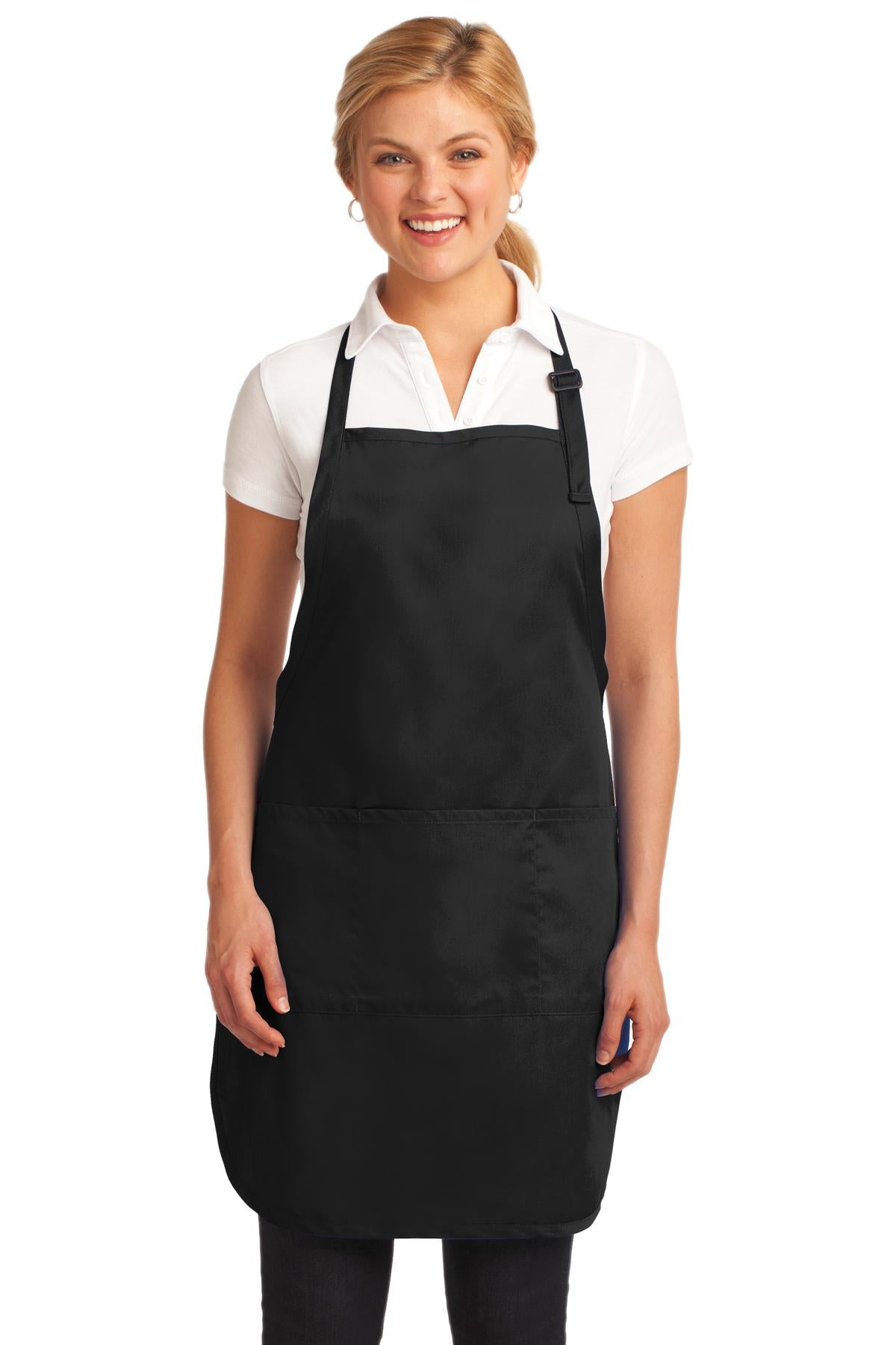 Port Authority Easy Care Full-Length Apron with Stain Release Unisex Accessories Aprons