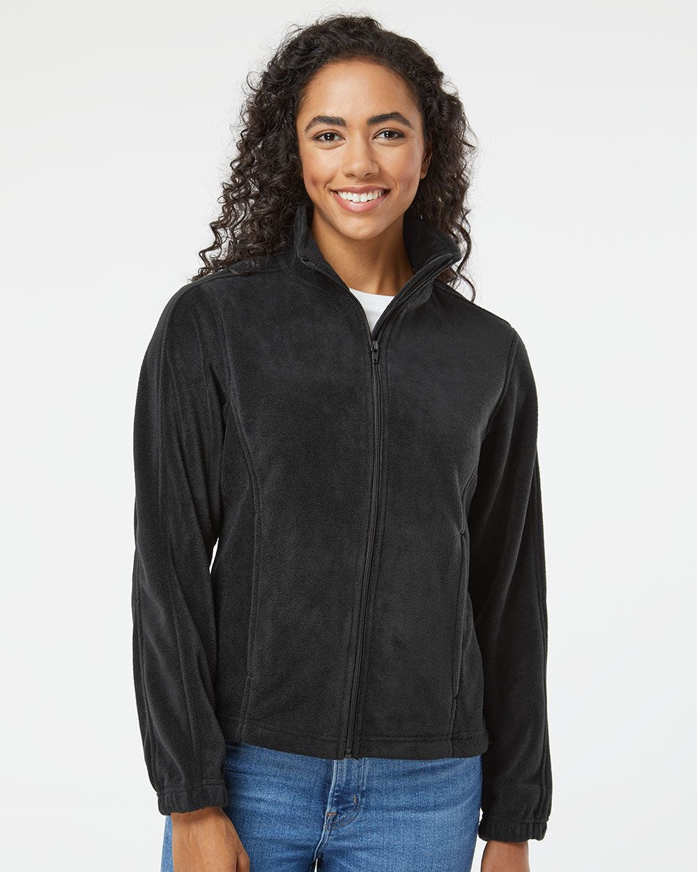 Burnside Women's Polar Fleece Full-Zip Jacket Womens Apparel Sweatshirts & Fleece