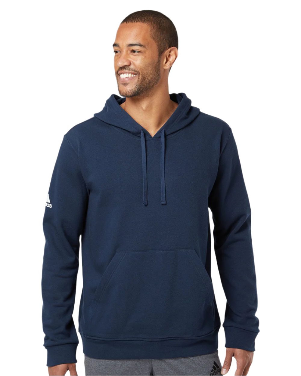 Adidas Men's Fleece Hooded Sweatshirt Mens Apparel Sweatshirts & Fleece
