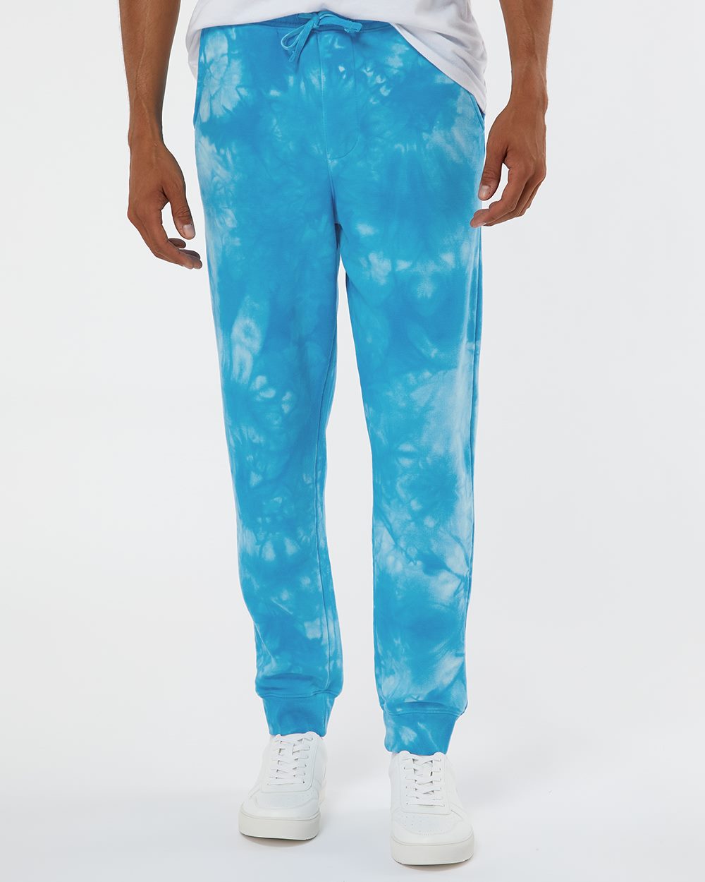 Independent Trading Co. Men's Tie-Dyed Fleece Pants Mens Apparel Pants & Sweatpants