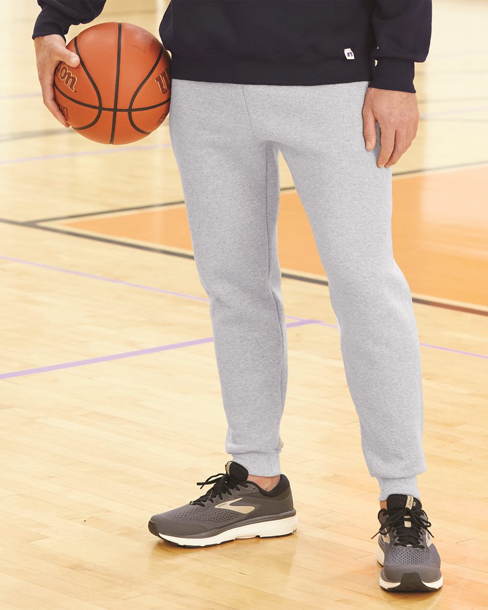 Russell Athletic Men's Dri Power 50/50 Fleece Joggers Mens Apparel Pants & Sweatpants