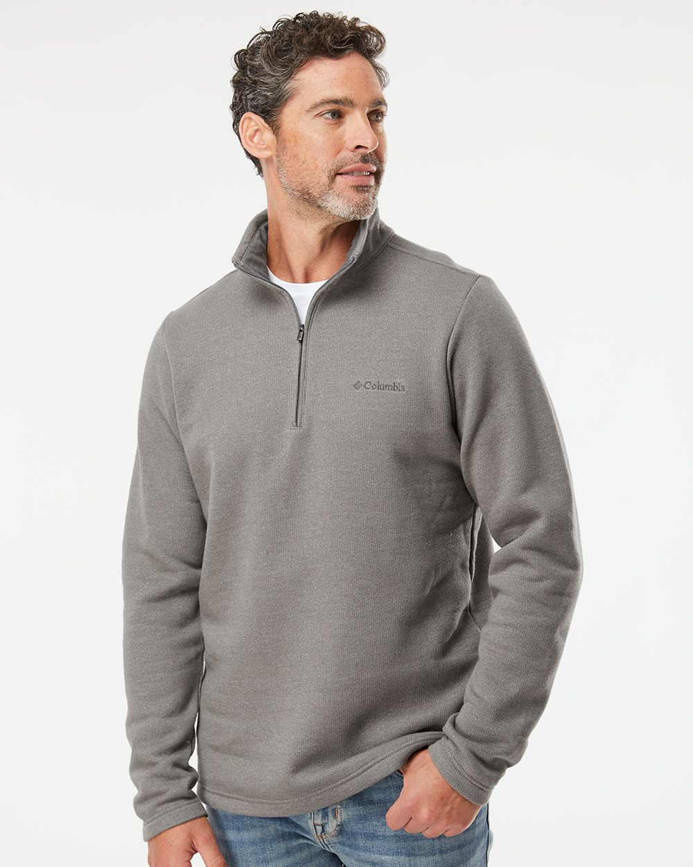 Columbia Men's Great Hart Mountain III Half-Zip Pullover Mens Apparel Sweatshirts & Fleece