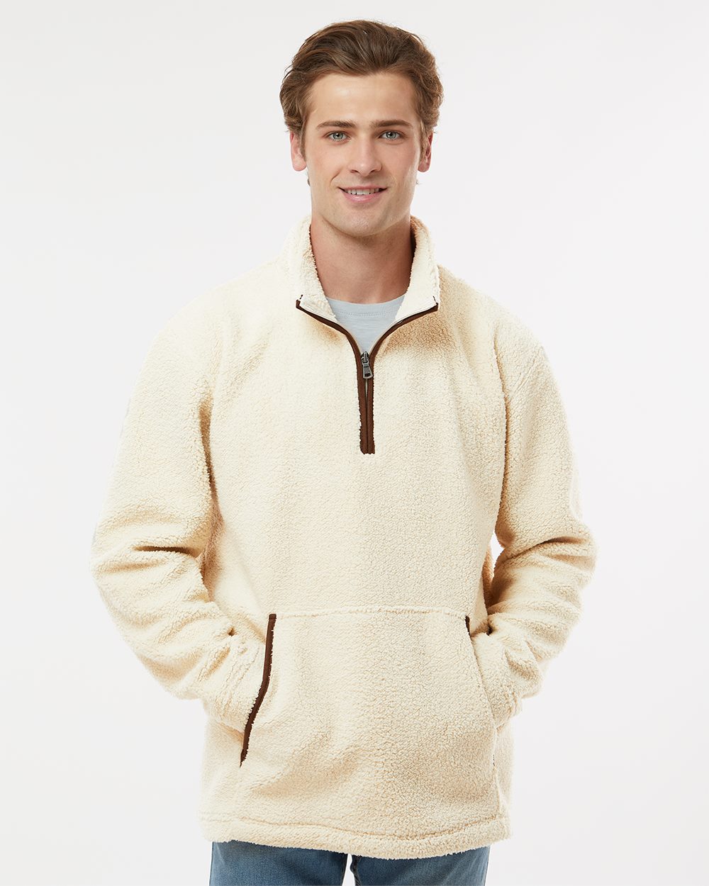 Boxercraft Men's Everest Quarter Zip Fleece Pullover Mens Apparel Sweatshirts & Fleece