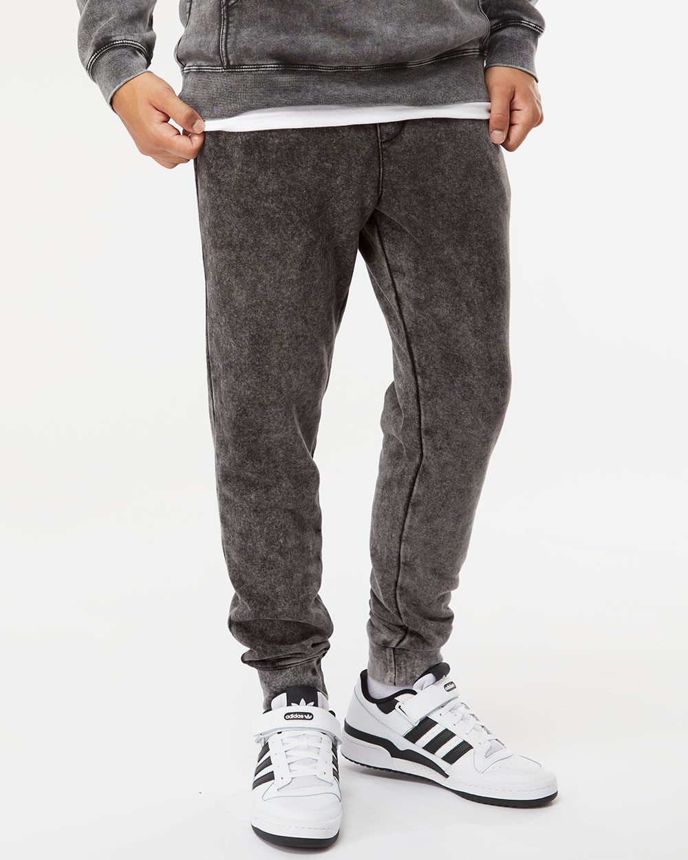 Independent Trading Co. Men's Mineral Wash Fleece Pants Mens Apparel Pants & Sweatpants
