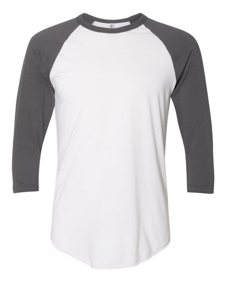 American Apparel Men's 50/50 Raglan Three-Quarter Sleeve Tee Mens Apparel Shirts & Tops