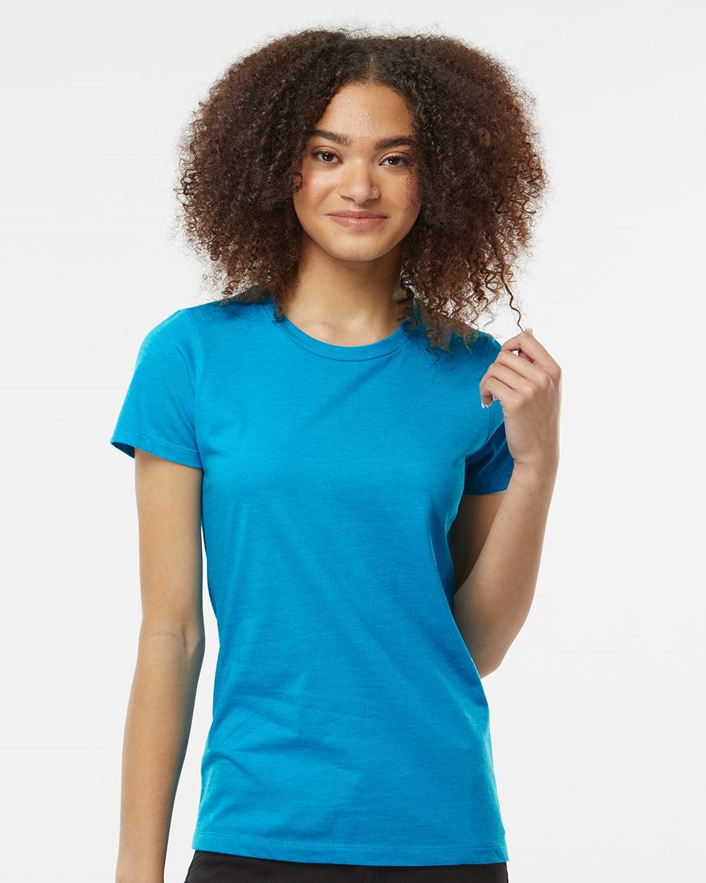 Tultex Women's Premium Cotton Blend T-Shirt Womens Apparel Shirts & Tops