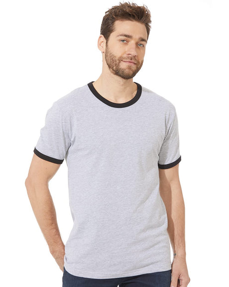 Next Level Unisex Fine Jersey Ringer Mens Apparel Shirts & Tops
