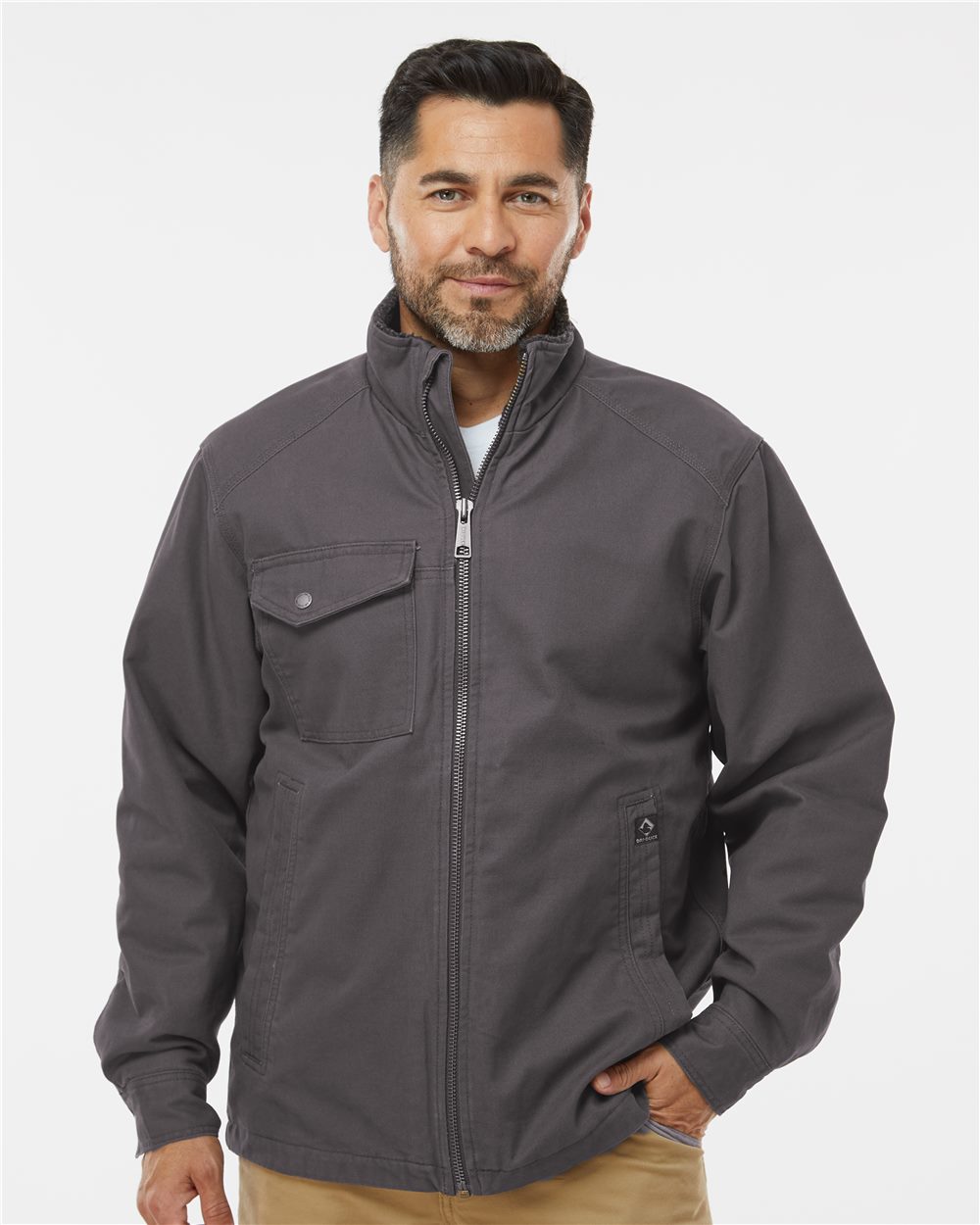 DRI DUCK Men's Endeavor Canyon Cloth Canvas Jacket with Sherpa Lining Mens Apparel Jackets & Vests