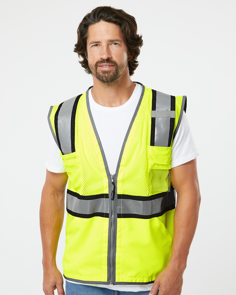 Kishigo Premium Brilliant Series® Ultimate Reflective Vest Mens Apparel Jackets & Vests