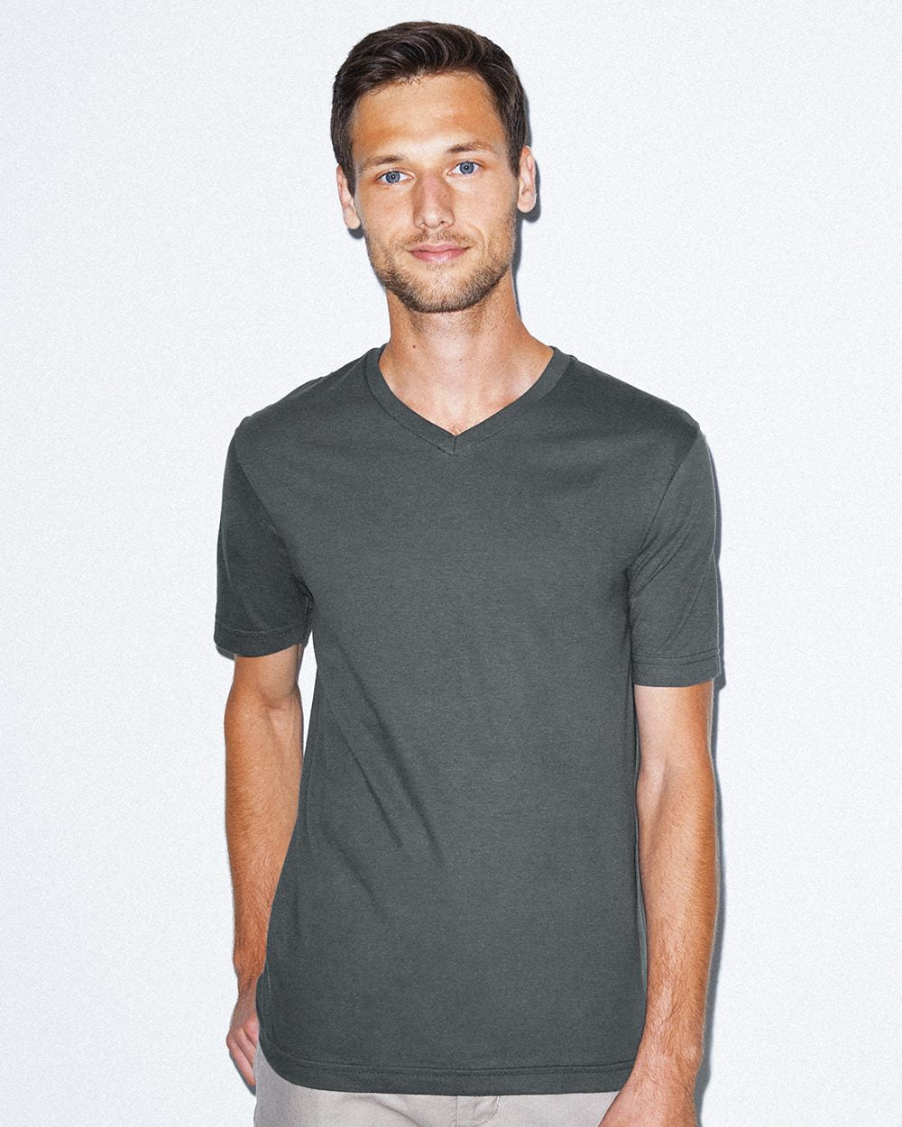 American Apparel Men's Fine Jersey Classic V-Neck Tee Mens Apparel Shirts & Tops