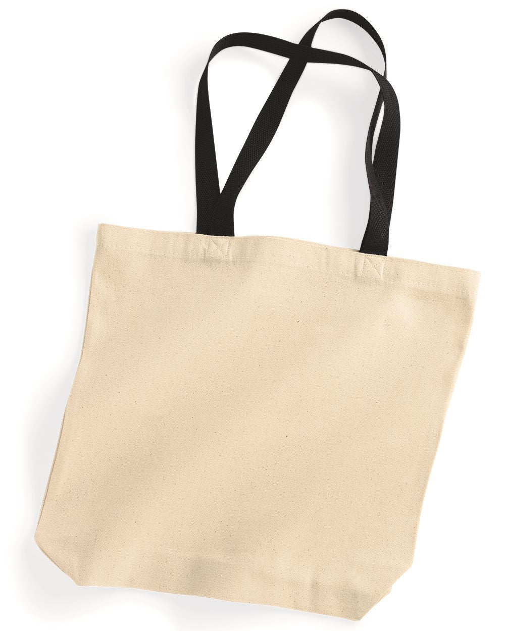 Liberty Bags Natural Tote with Contrast-Color Handles Unisex Accessories Bags & Backpacks