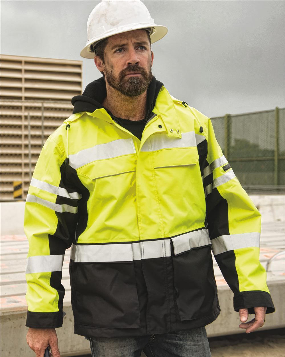 Kishigo Premium Black Series® 2-In-1 Jacket Mens Apparel Jackets & Vests