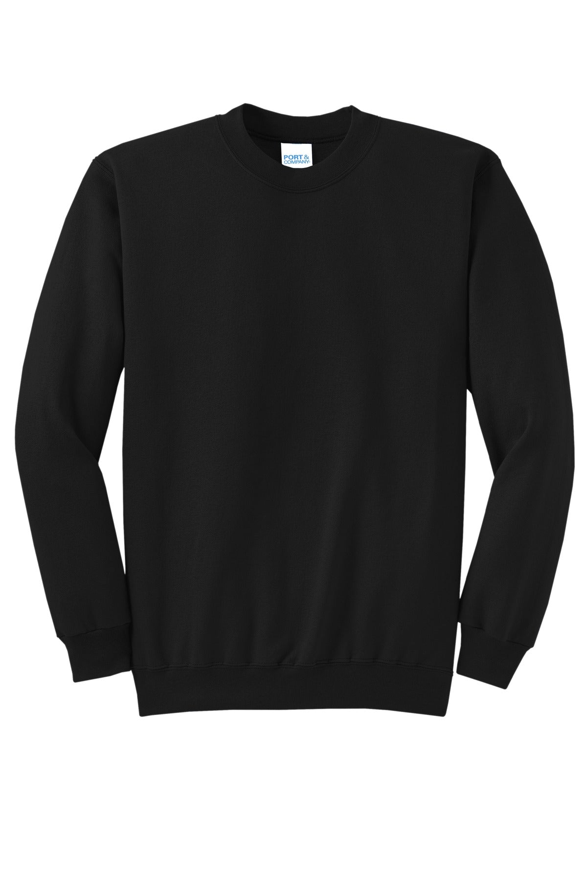 Port & Company Men's Core Fleece Crewneck Sweatshirt. PC78 1of2 Mens Apparel Sweatshirts & Fleece