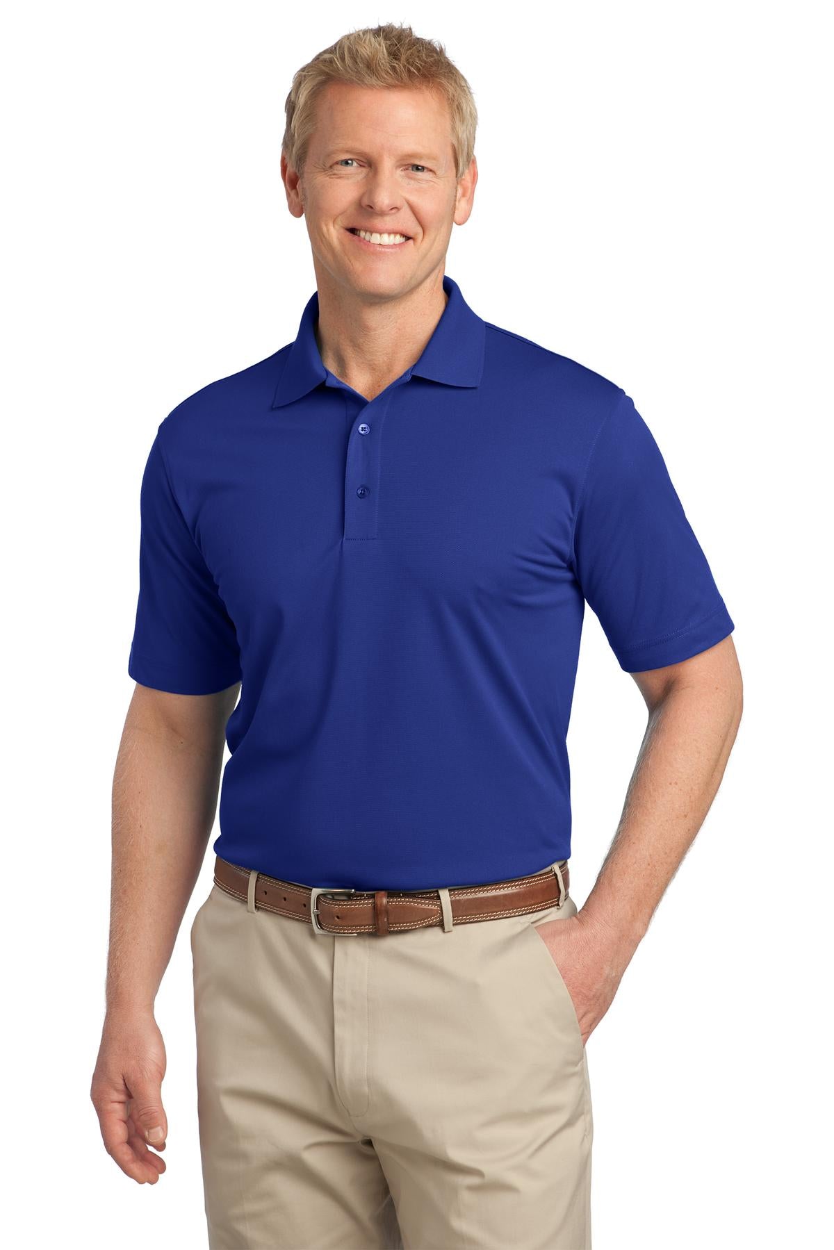 Port Authority Men's Tech Pique Polo. K527 Mens Apparel Shirts & Tops