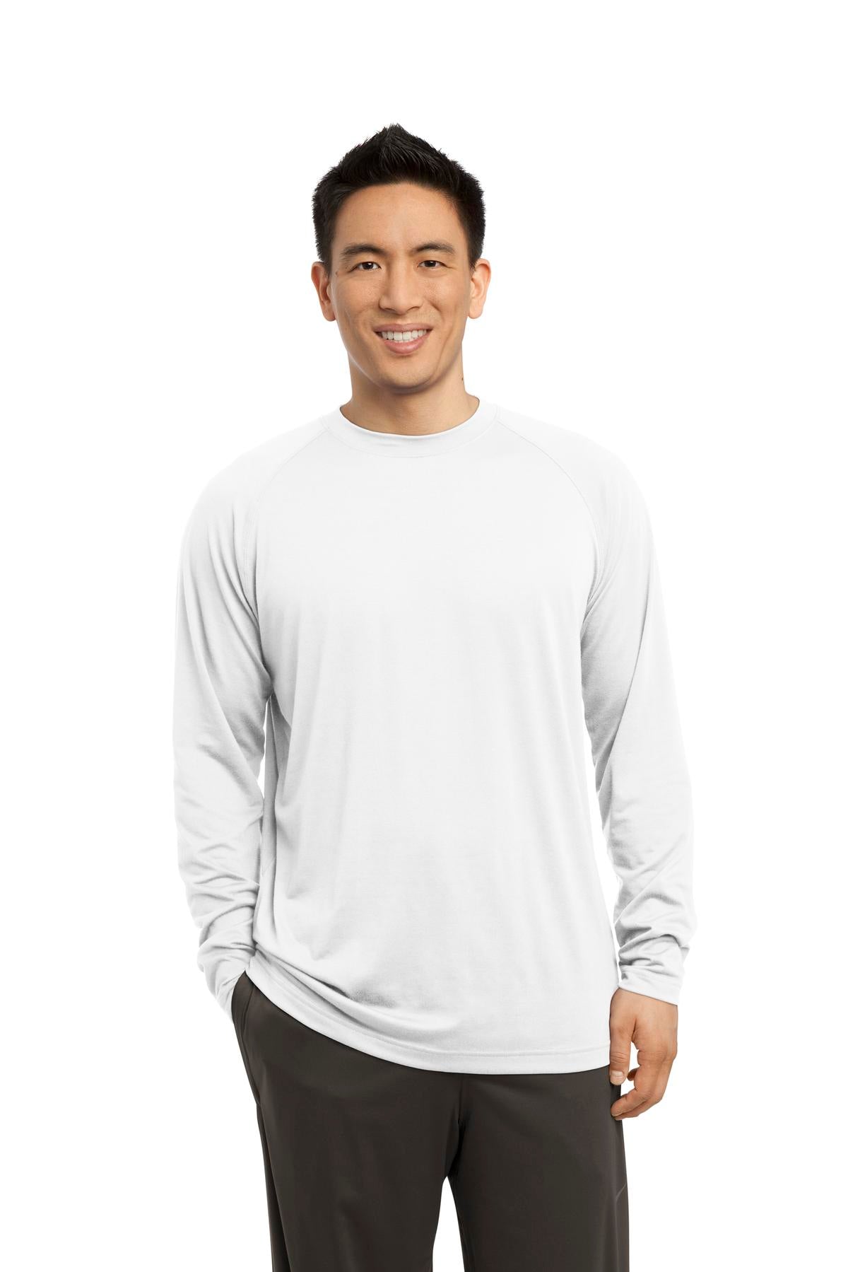 Sport-Tek Men's Long Sleeve Ultimate Performance Crew Mens Apparel Shirts & Tops