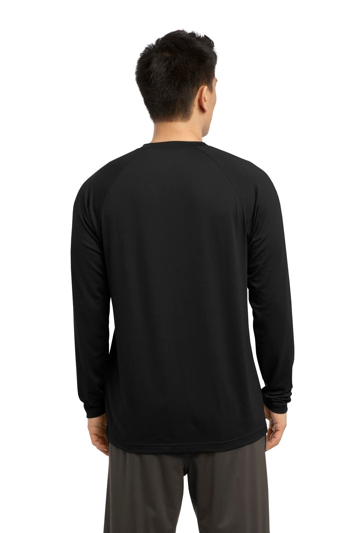Sport-Tek Men's Long Sleeve Ultimate Performance Crew Mens Apparel Shirts & Tops