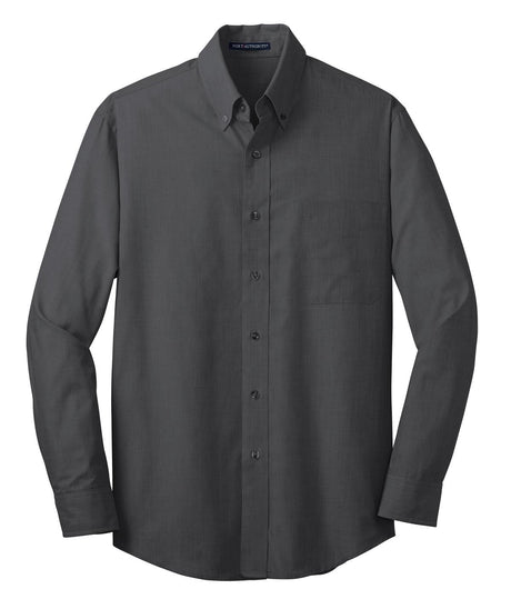 Port Authority Men's Crosshatch Easy Care Shirt. S640 Mens Apparel Shirts & Tops