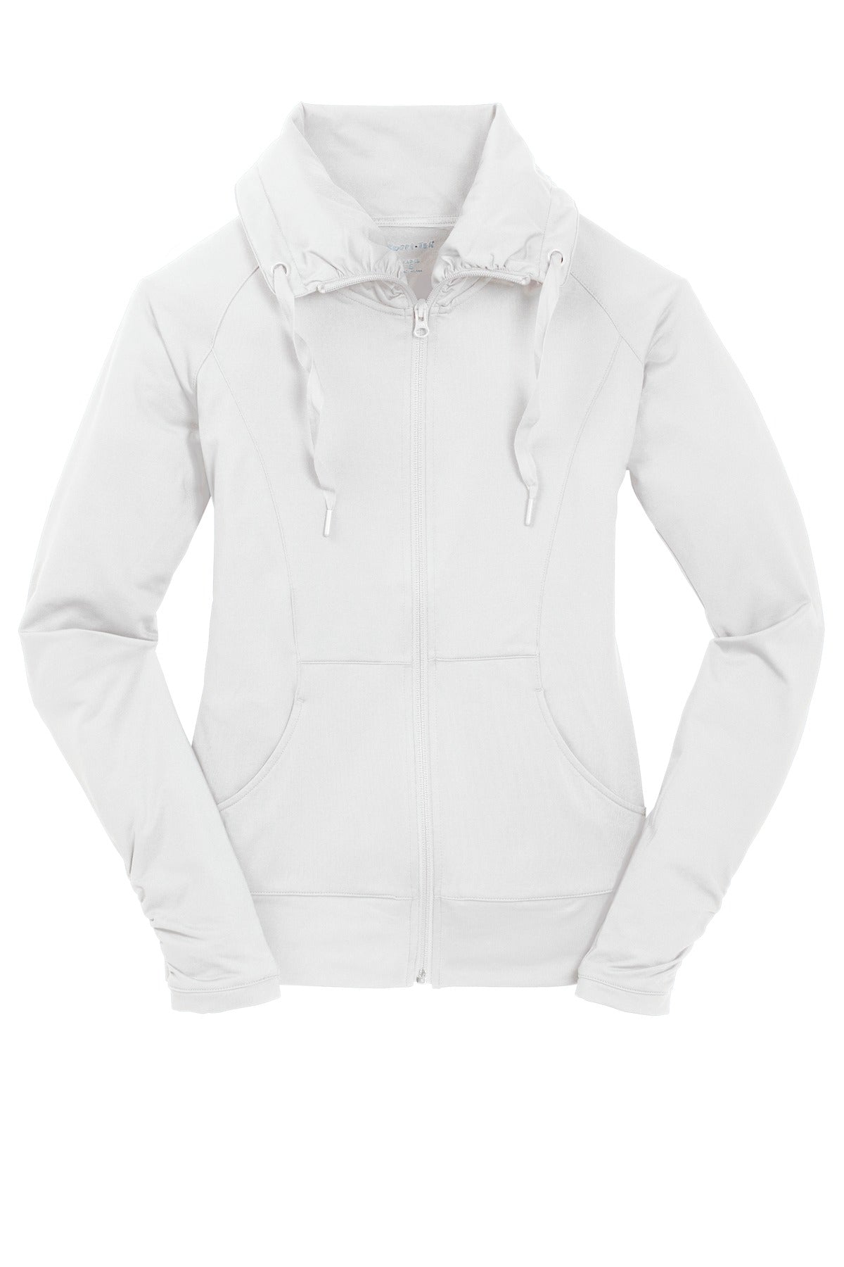 Sport-Tek Women's Sport-Wick Stretch Full-Zip Jacket. LST852 Womens Apparel Jackets & Vests