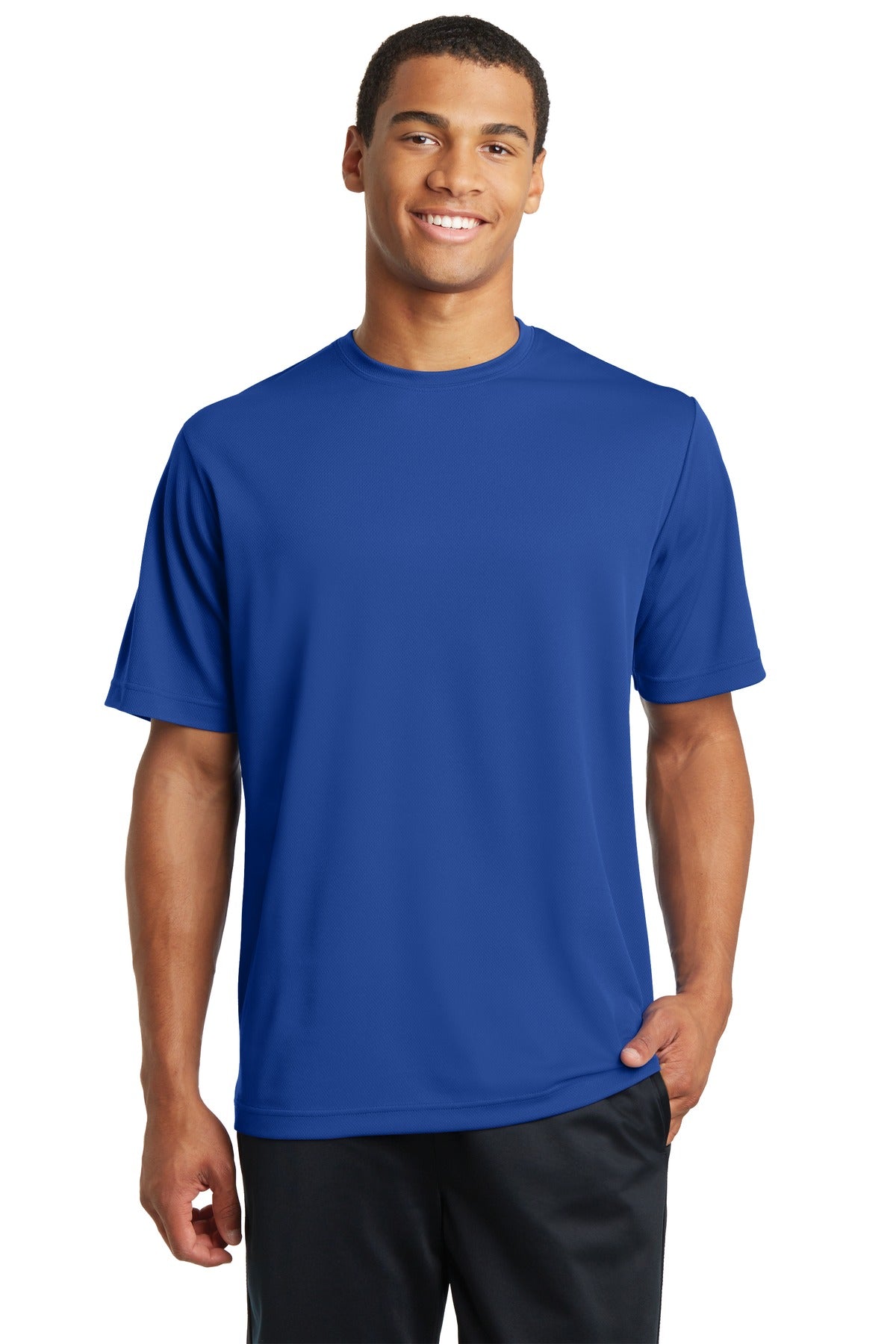 Sport-Tek Men's PosiCharge RacerMesh Tee ST340 1 of 2 Mens Apparel Shirts & Tops